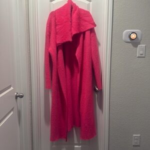 Women's Cozy Pink Sweater coat